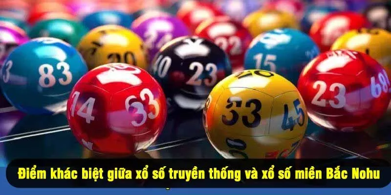 Điểm khác biệt giữa xổ số truyền thống và xổ số miền Bắc Nohu