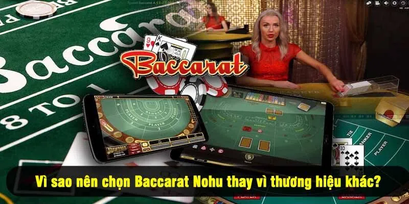 Vì sao nên chọn Baccarat Nohu thay vì thương hiệu khác?